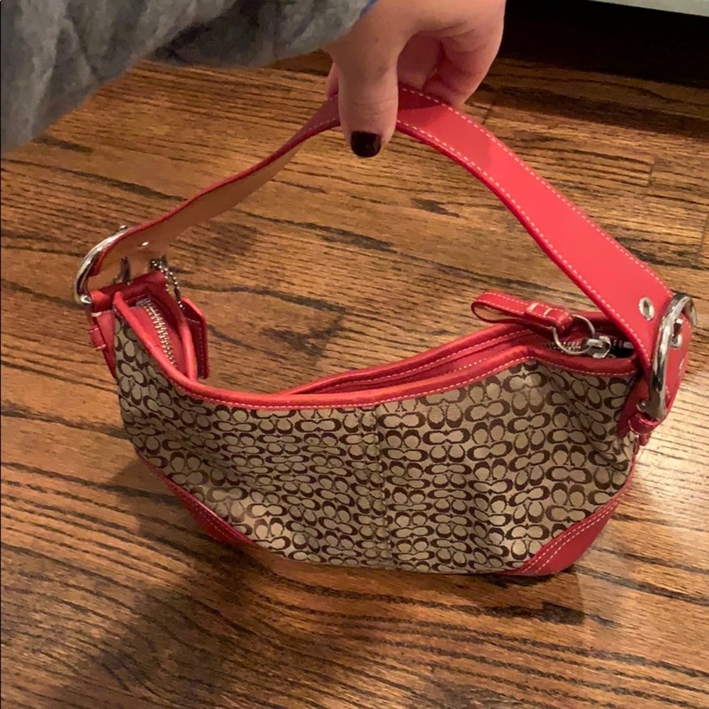 Coach mini hobo bag